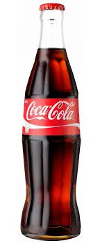 عصير كوكا كولا زجاج 250 مل . 