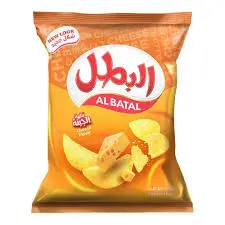 بطاطس الجبنة البطل 110 جرام . 