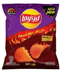 بطاطس حار نار  ليز 45 جرام