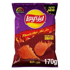 شبس حار نار سيرتشا ليز 170 جرام