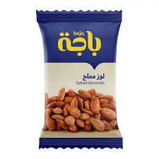 لوز مملح باجة 15 جرام . 