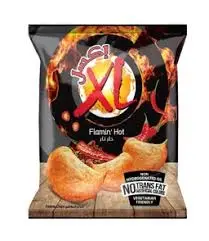 شبس حار اكس ال 12 جرام . 