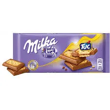 ساندويتش ميلكا بار لو 87 جرام . 