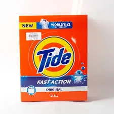 صابون ازرق تايد  2.5 كيلو . 