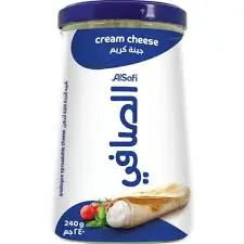 جبنه الصافي 240 جرام . 