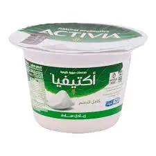 زبادى كامل الدسم اكتيفيا 150 جرام . 