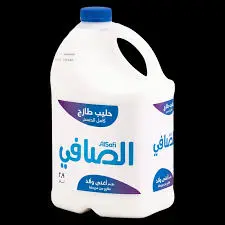 حليب كامل الدسم الصافي 2.9 لتر . 