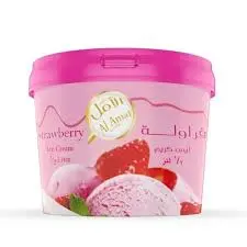 ايسكريم العائله فراوله الامل 0.5 لتر . 