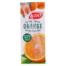 عصير برتقال كي دي دي 180 مل . 