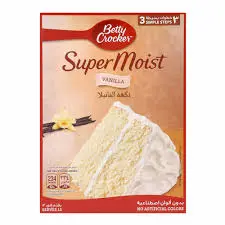 خليط كيك بالفانيلا بيتي كروكر 500 جرام . 