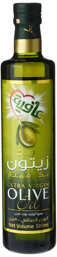 زيت زيتون قوارير  عافية 500 مل . 