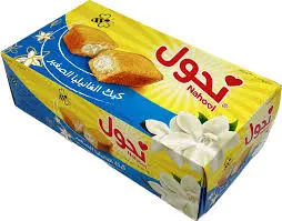 كيك فانيلا نحول 28 جرام  12 حبة 