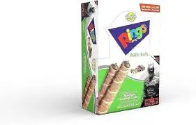 رينجو بالبندق والشوكولاتة تيشوب 16 جرام كرتون صغير 12 حبة . 