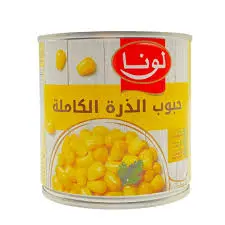 حبوب الذرة الكاملة لونا 340 جرام  . 