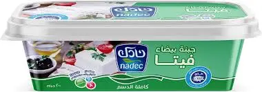 جبنة بيضاء فيتا كامل الدسم نادك 200 جرام  . 