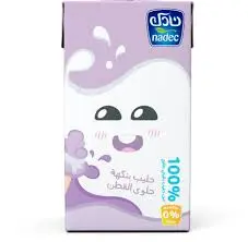 حليب بنكهة حلوى القطن نادك 125 مل 