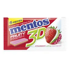 مينتوس فراولة 3دي8.5جرام
