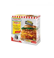 برجر  مقرمش فيليه الدجاج حار امريكانا 440جرام