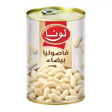فاصوليا بيضاء لونا 380 جرام . 