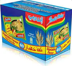 اندومي  خضار 75 جرام كرتون 60 حبة 