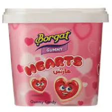 حلاوه جلي هارتس بورقات 160 جرام