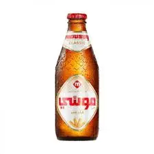 بيرة شعير سادة موسى 330 مل . 