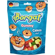 حلاوه جلي كيك أكياس بورقات 80 جرام