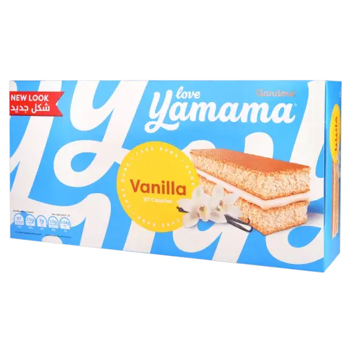  كيك فانيليا يمامه 20 جرام - علبة  12 حبة  . 