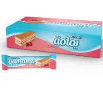  كيك فراولة يمامه 20 جرام - علبة  12 حبة 