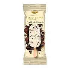 ايس كريم سينيشن اعواد كوكيز وبراونيز السعودية 100 مل . 