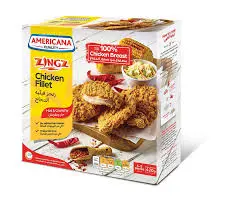 فليه دجاج هوت كرانشي امريكانا 420 جرام