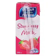 حليب بالفراولة المراعي 200 ملي