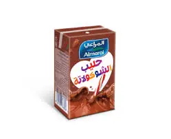 حليب طويل الاجل بالشوكولاتة المراعي 150 مل . 