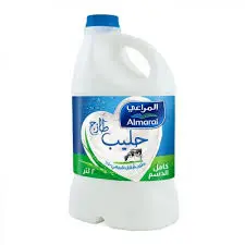 حليب كامل الدسم المراعي 2 لتر  . 