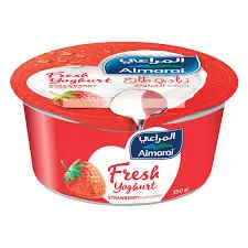 زبادي الفرولة المراعي 150 جرام  . 