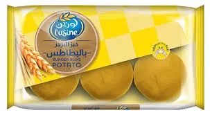 خبز برجر بطاطس المراعي 400 جرام  . 