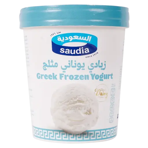 زبادي يوناني مجمد كلاسيك مثلج السعودية 125 مل 