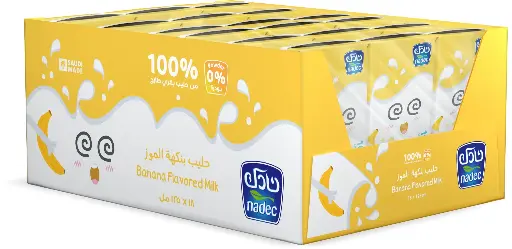 حليب الموز نادك125مل18حبة