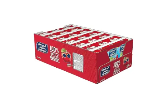 عصير تفاح المراعي 140ملي 18 حبة